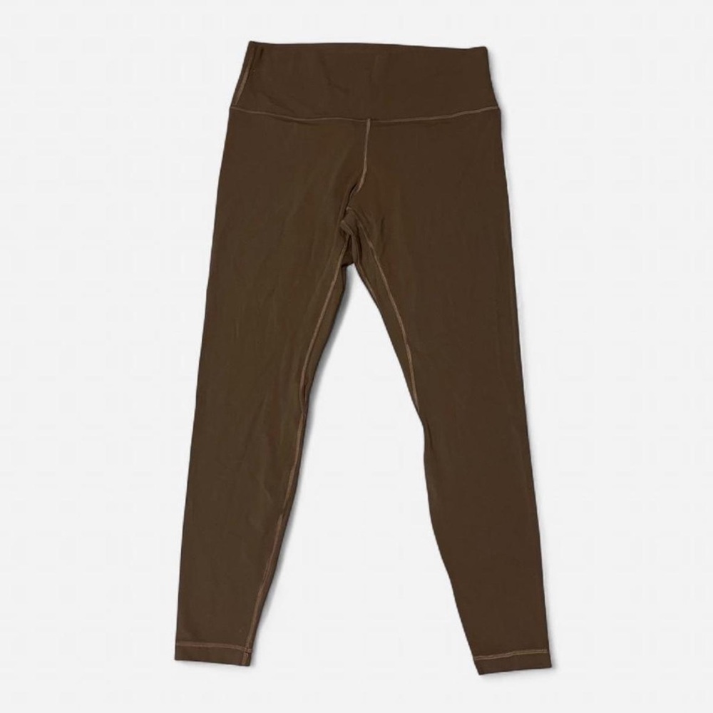 Lululemon Align High Rise Leggings 28"" Inseam in Java Brown Size 12, L - Picture 3 of 8